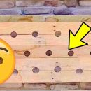 Haz 19 agujeros en una caja de madera, pon un poco de tierra y mira lo que pasa...¡es sorprendente!