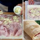 Pan relleno de jamón y queso: un entrante que te abrirá el apetito