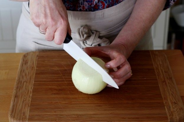 Corte la cebolla