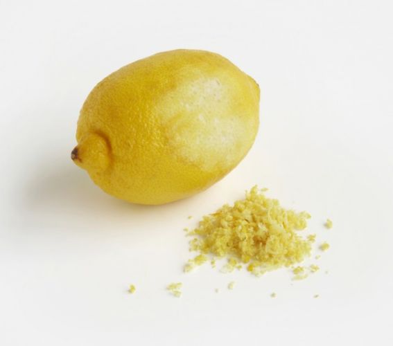 1. La cáscara de limón