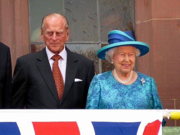 El Príncipe Felipe y la Reina Elizabeth