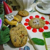 Cookies de menta y chocolate