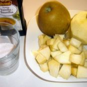 Compota de manzana casera - Paso 1