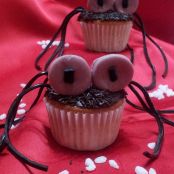 Cupcakes de araña