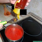 Salsa de tomate y miel - Paso 3