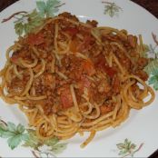 Espaguettis a la boloñesa