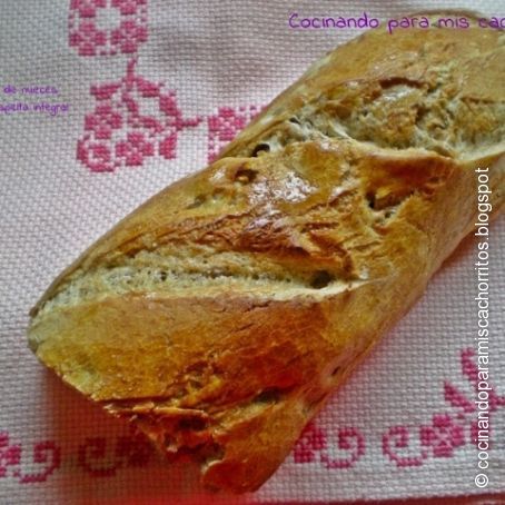 Pan de nueces con espelta integral