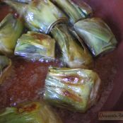 Arroz con alcachofas y champiñones - Paso 2