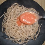 Espagueti de espelta con perca - Paso 2