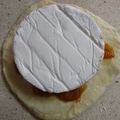 Pan relleno de Camembert y mermelada - Paso 3