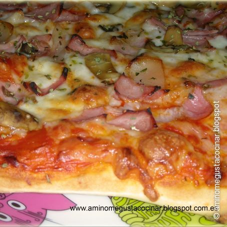 Pizza casera (fresca o congelada): receta de masa de pizza casera fácil