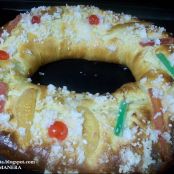 Roscón de Reyes con robot de cocina