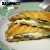 Sandwich caprese