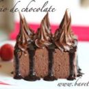 Semi frio de mousse de chocolate