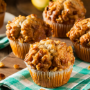 Muffins de plátano dulces ¡sin azúcar!