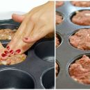 Coloca carne molida en un molde para cupcakes... ¡el resultado es mejor que el de un restaurante!