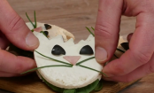 Divertidos sándwiches de gato para la merienda de los niños