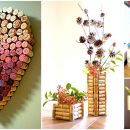 11 ideas de decoración con corchos reciclados