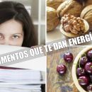 Alimentos que te llenarán de energía para la vuelta al trabajo