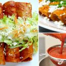 Enchiladas mexicanas de chorizo y patata