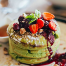 Tortitas esponjosas de matcha, el desayuno del que todos están hablando