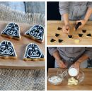 STAR WARS :  ¡Temibles galletas de Darth Vader del lado oscuro del horno!