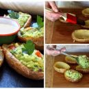 Patatas rellenas de guacamole, fáciles y rápidas