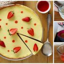 Prepara paso a paso un delicioso cheesecake con coulis de fresas