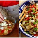 Prepara una ensalada de pasta al más puro estilo italiano