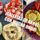 11 maneras de darle onda a las galletas de arroz