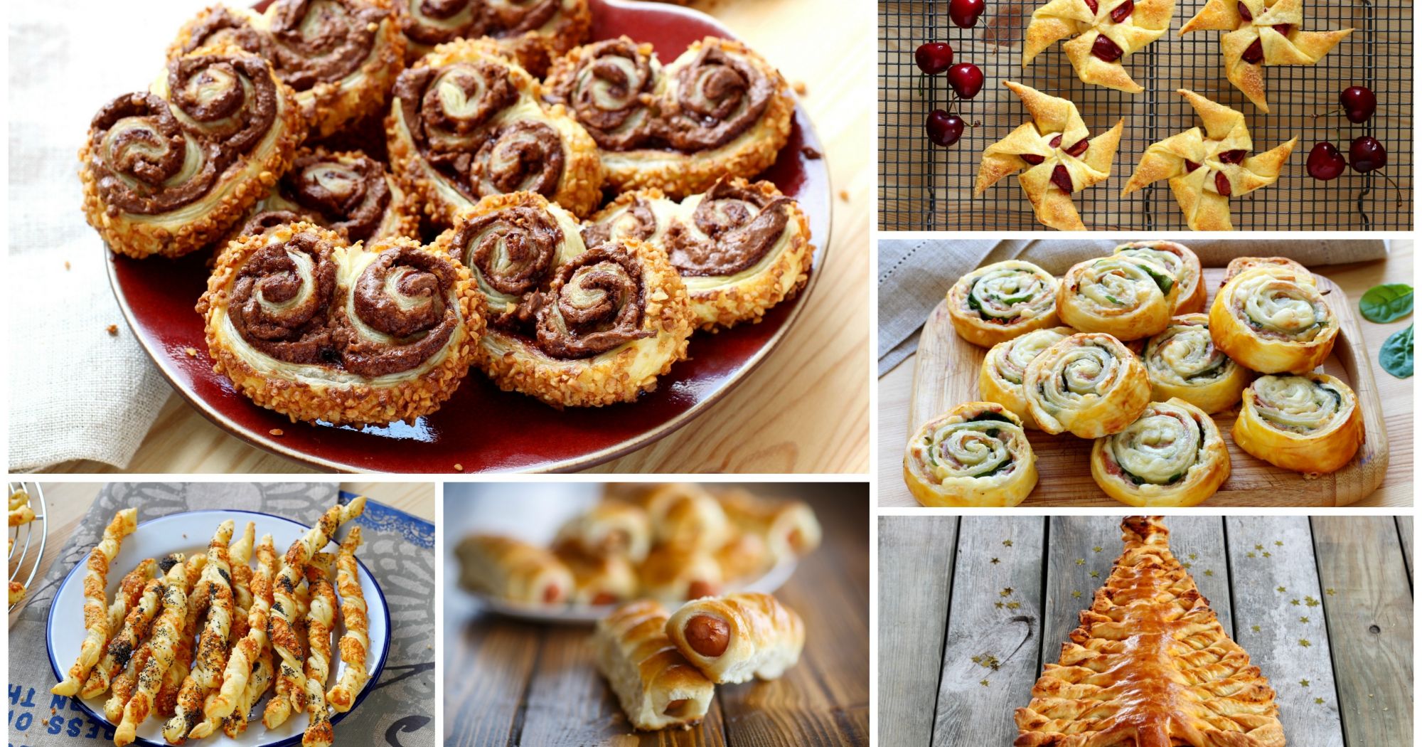 Las 10 mejores recetas saladas y dulces con masa de hojaldre