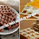 Recetas de otro mundo para hacer con una wafflera