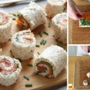 MINI ROLLITOS DE SALMÓN: un aperitivo sencillo y rápido