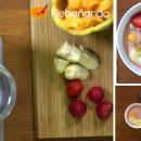 SMOOTHIE DE FRUTAS: un tazón para el desayuno, RÁPIDO y NUTRITIVO