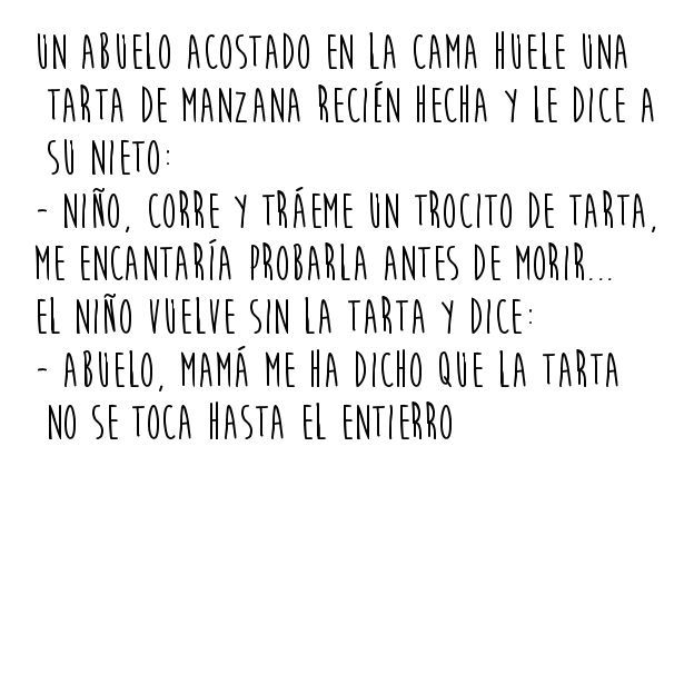 hablando de tartas abuelo
