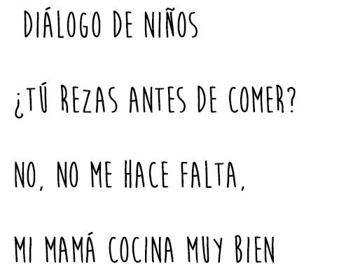 Cosas de ni&ntilde;os