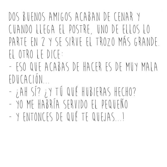 Postre entre amigos