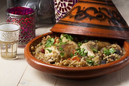 Tajine de gambas, receta de cocina marroquí - Pepekitchen