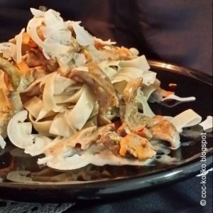 Tagliatelle con setas {otoño}