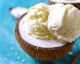 Receta de helado de coco, refrescante y tropical
