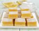 Cuadritos de limón con queso crema: la merienda perfecta