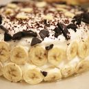 Receta de tarta rápida de bananas caribeñas