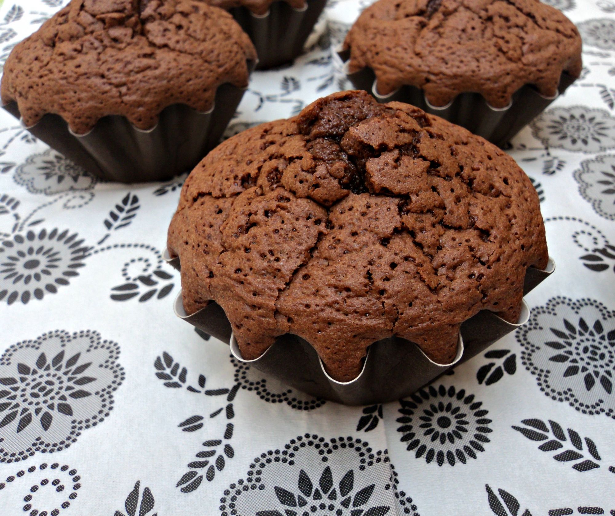 Muffins de chocolate esponjosos (/5)