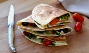 Deliciosas quesadillas con sabor griego