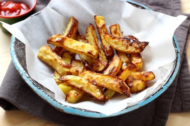 ¡Patatas fritas al horno!