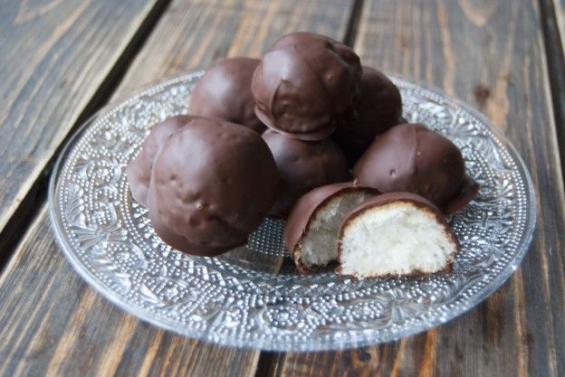 Cocos de chocolate