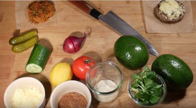 Ingredientes para 4 hamburguesas