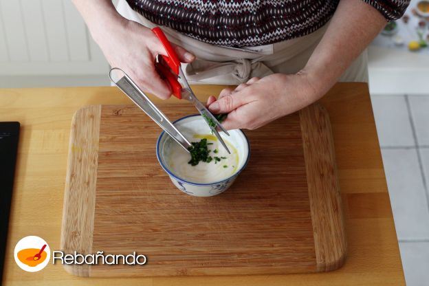 Agregar la ciboulette