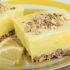Tarta de limón con nueces