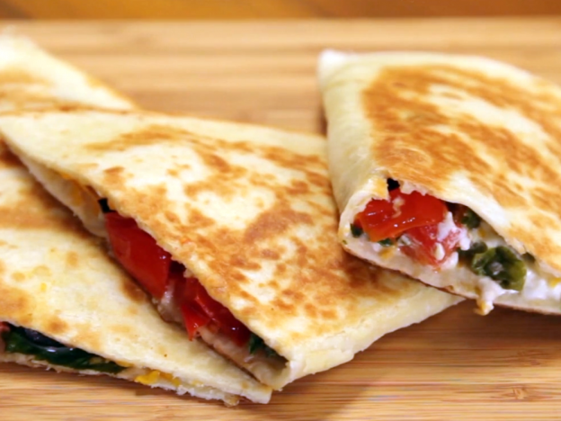 14. Quesadillas de pollo